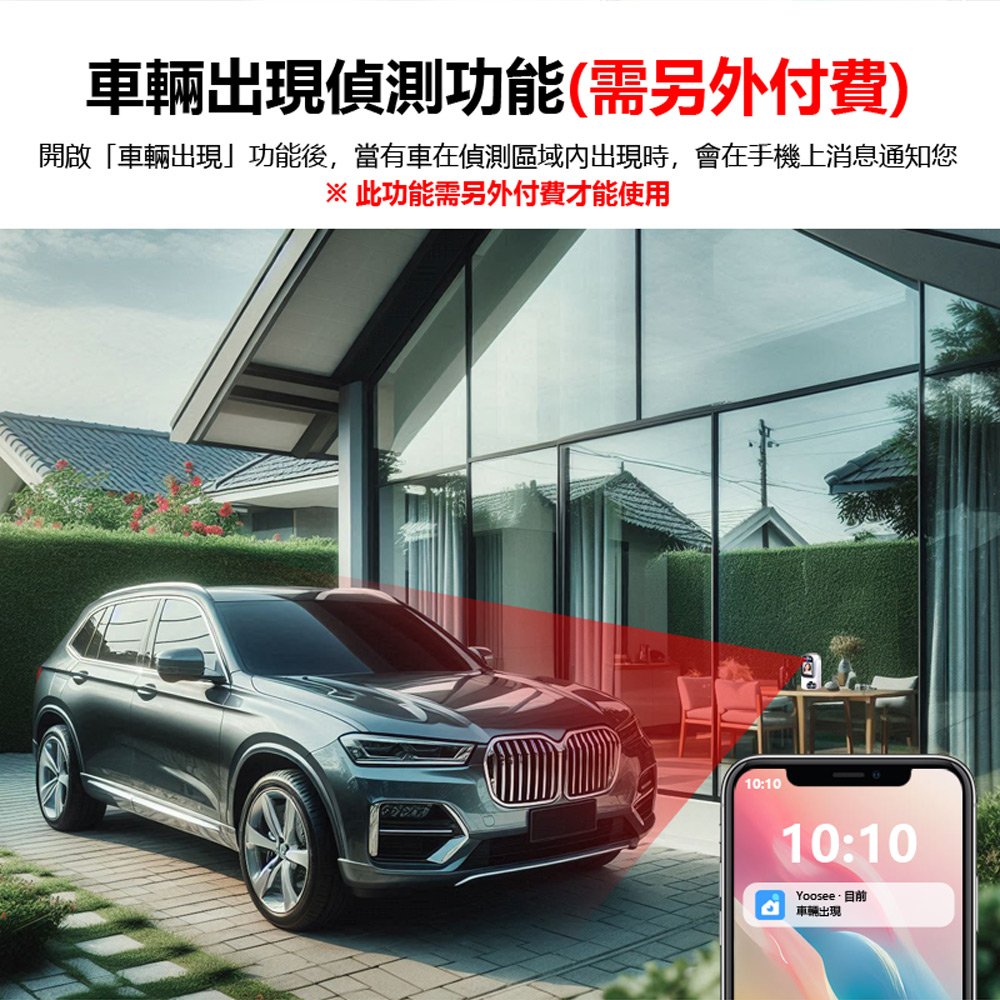 監控王M1 Ai智能守護 2K雙鏡頭雙畫面2.4吋大螢幕360度旋轉WiFi網路攝影機(一鍵呼叫 TF插卡)